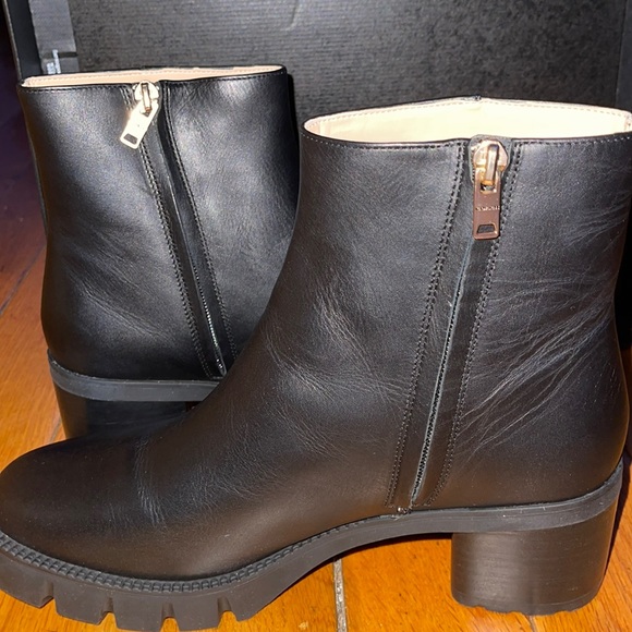 Coach Chrissy Leather Bootie Black - Picture 4 of 4